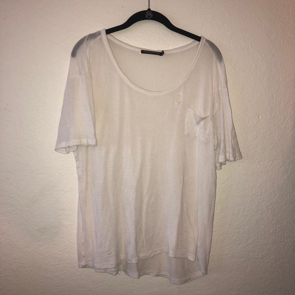 Brandy Melville Oversized White tee